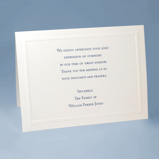 Parker Sympathy Cards